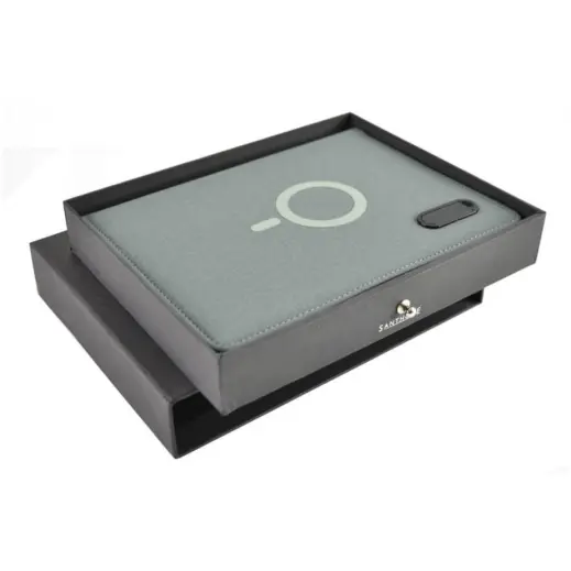 Preetz Santhome10W MagSafe A5 Organiser Grey Gift Box